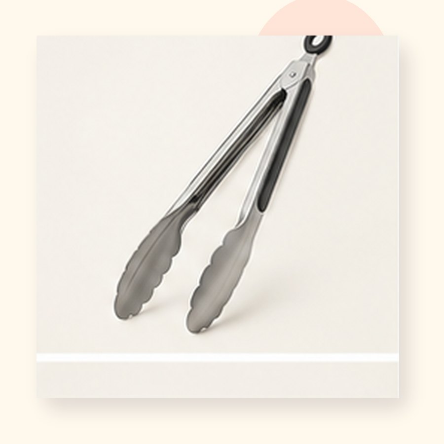 Aura Stainless Tongs