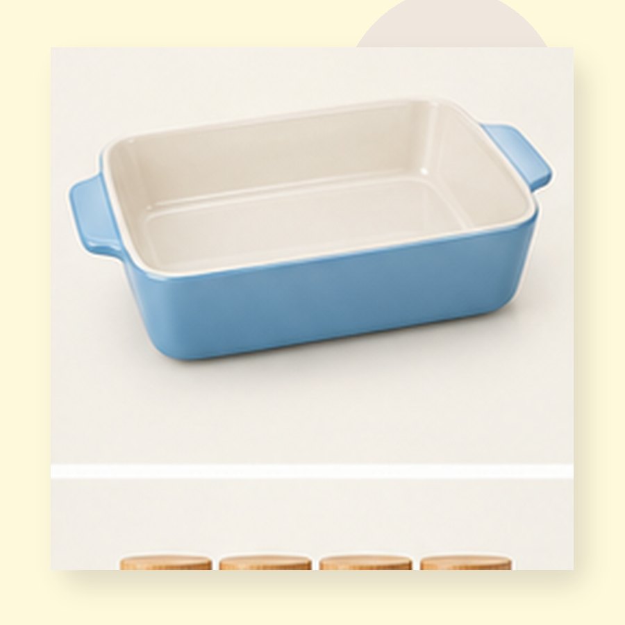 Basil Ceramic Baking Dish