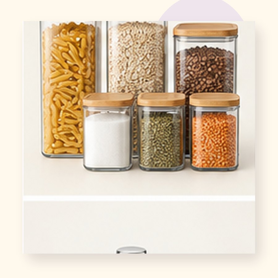 Basil Pantry Container Set