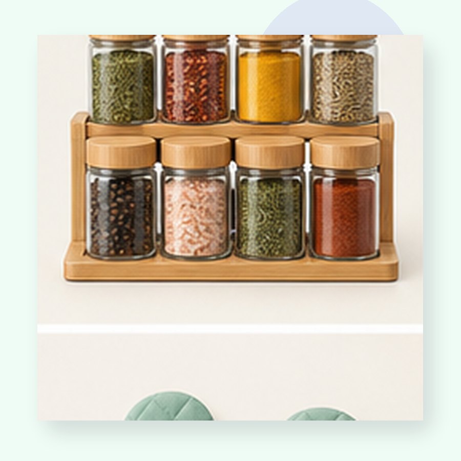 Basil Spice Jar Kit