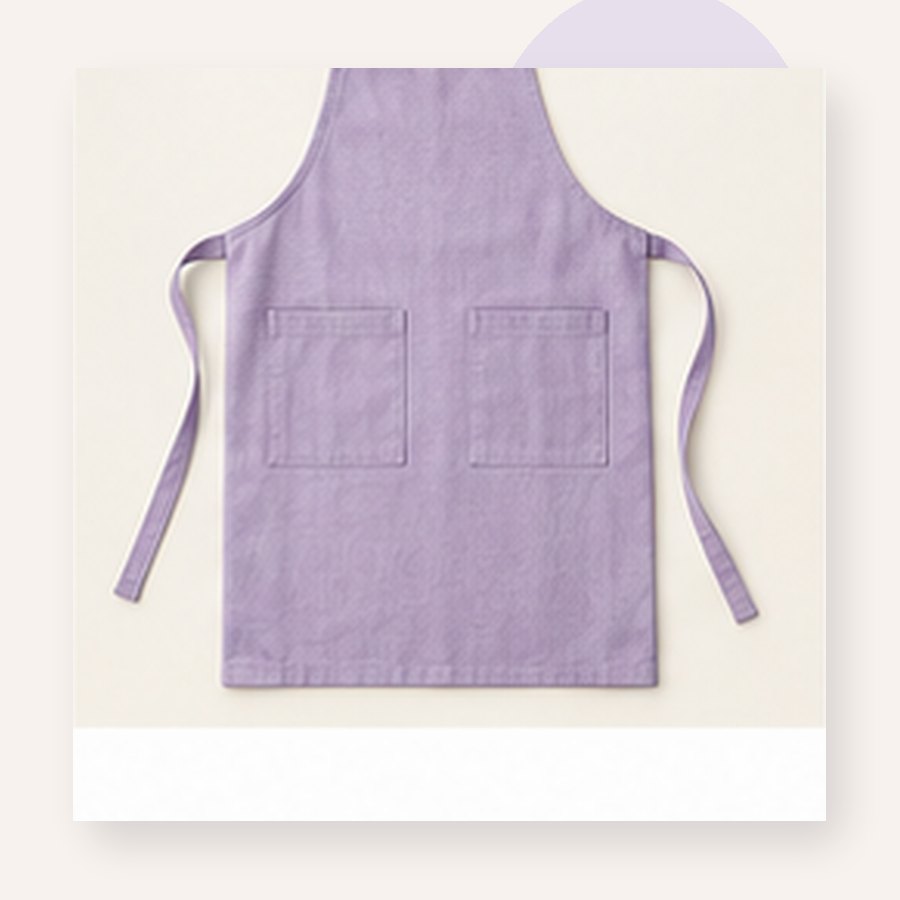 Basil Linen Apron