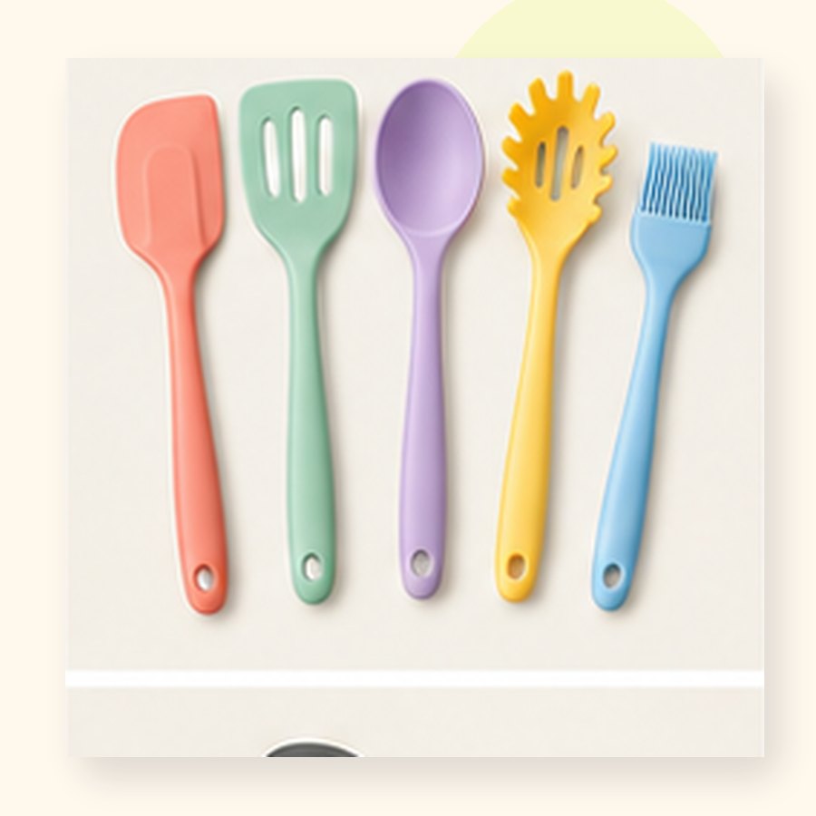 Citrus Silicone Utensil Set