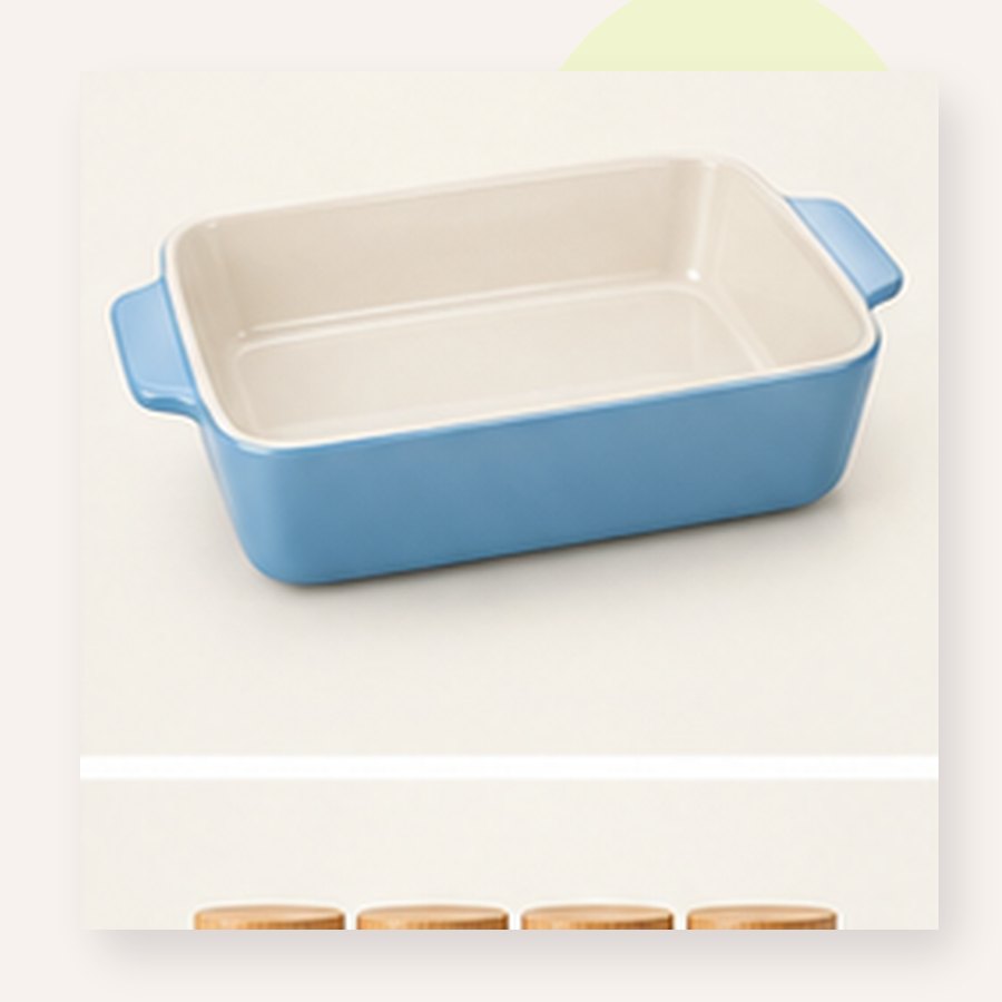 Citrus Ceramic Baking Dish
