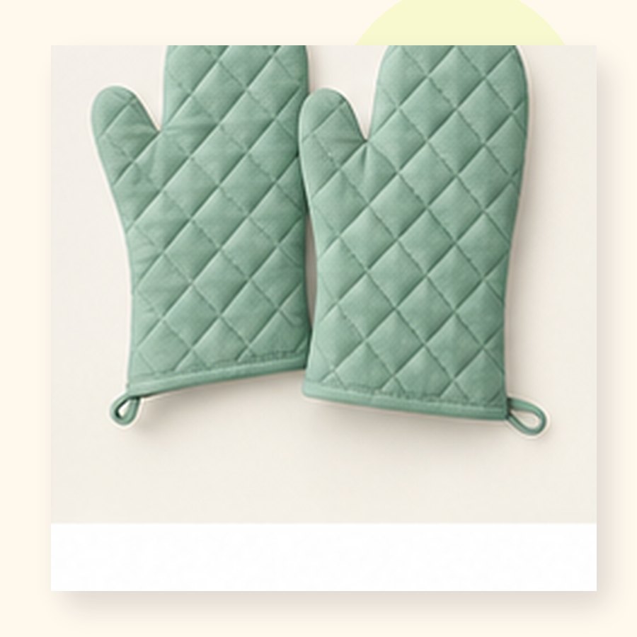 Citrus Oven Mitt Pair