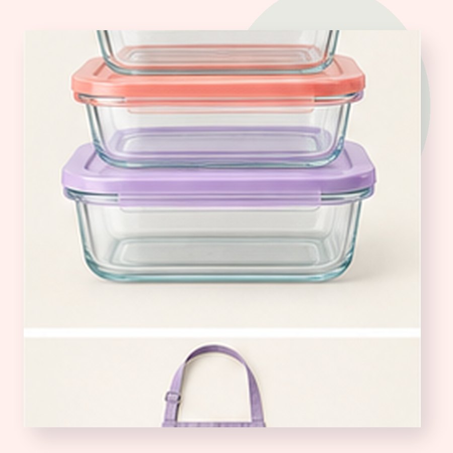 Dune Glass Meal Prep Set