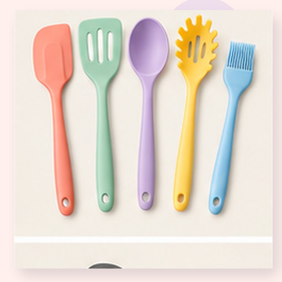 Fig Silicone Utensil Set
