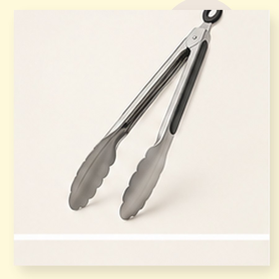 Fig Stainless Tongs