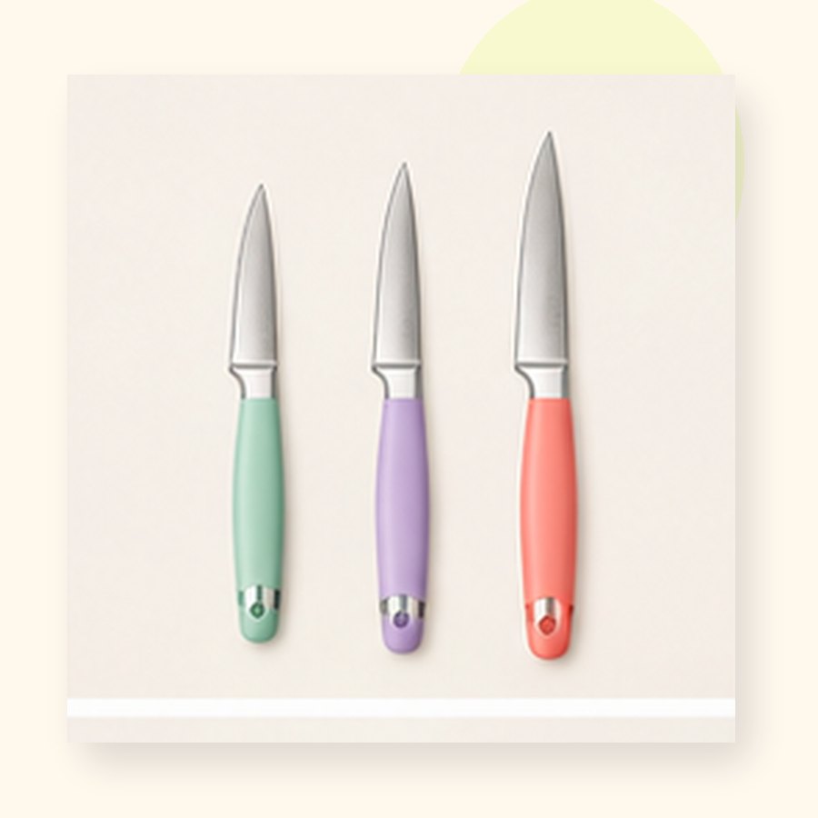 Glow Paring Knife Set