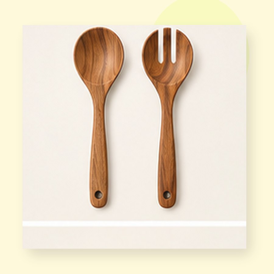 Glow Acacia Serving Set