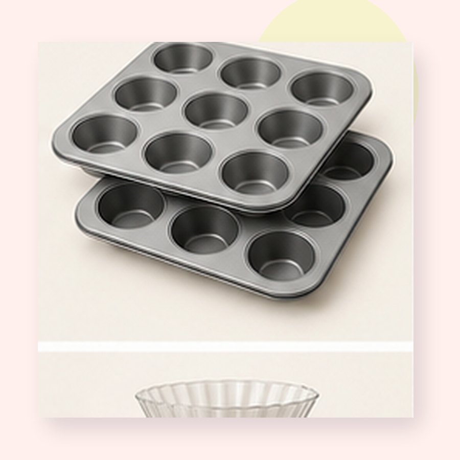 Glow Muffin Pan Set