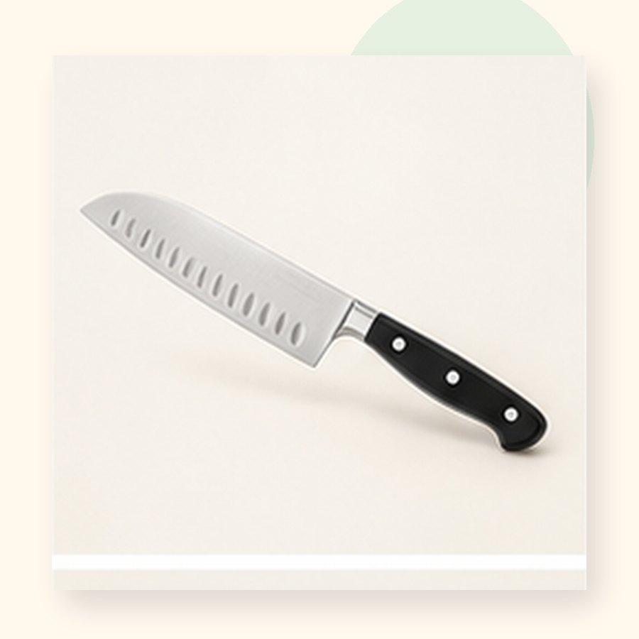 Honey Santoku Knife