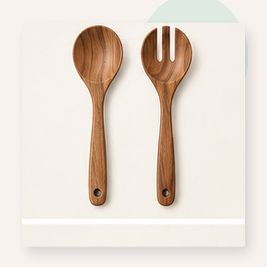 Honey Acacia Serving Set