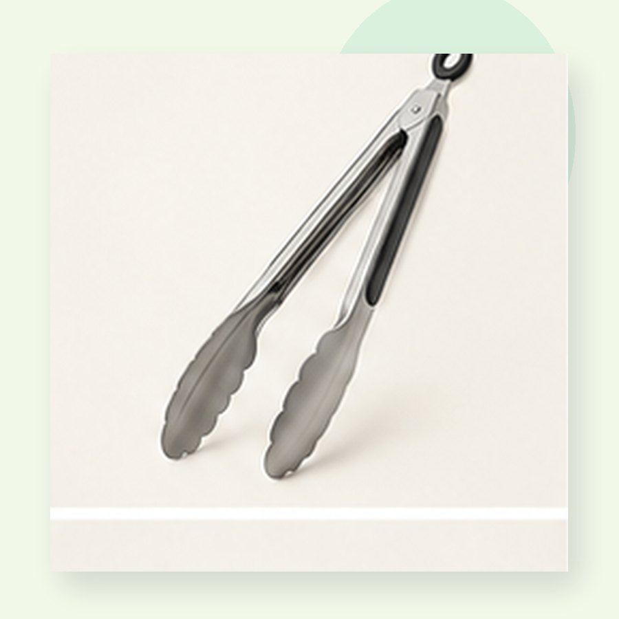 Honey Stainless Tongs