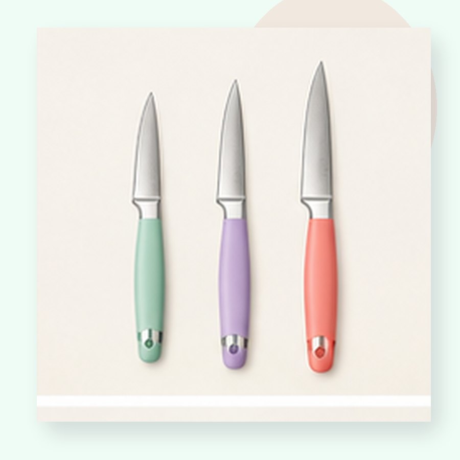 Indigo Paring Knife Set