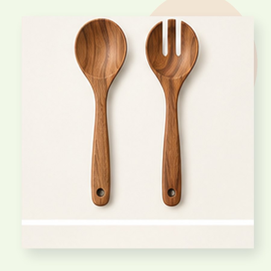 Indigo Acacia Serving Set