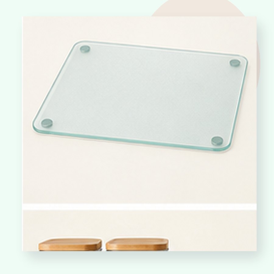 Indigo Glass Cutting Board