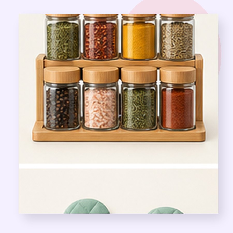 Indigo Spice Jar Kit