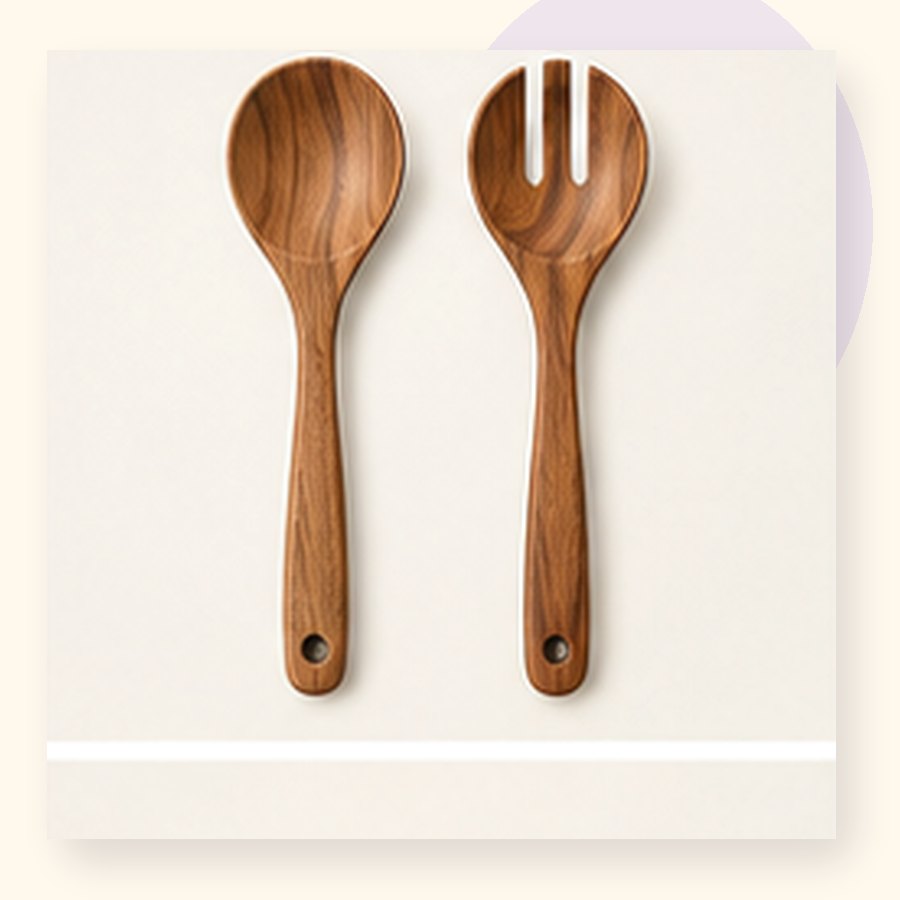 Juniper Acacia Serving Set