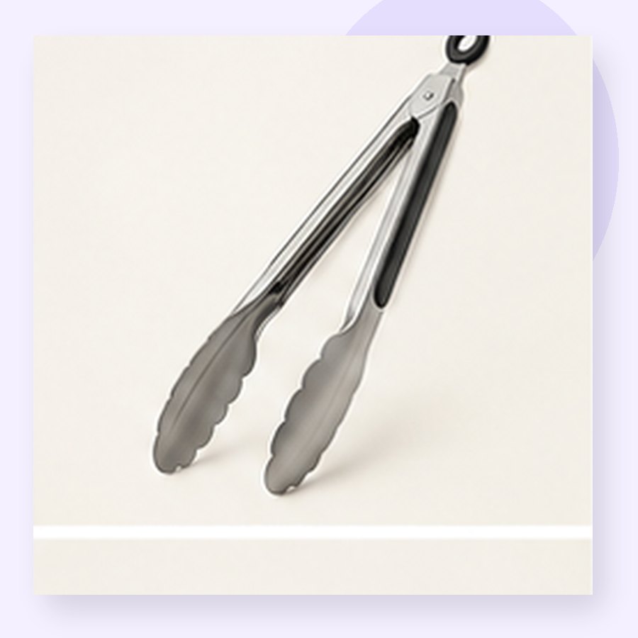 Juniper Stainless Tongs