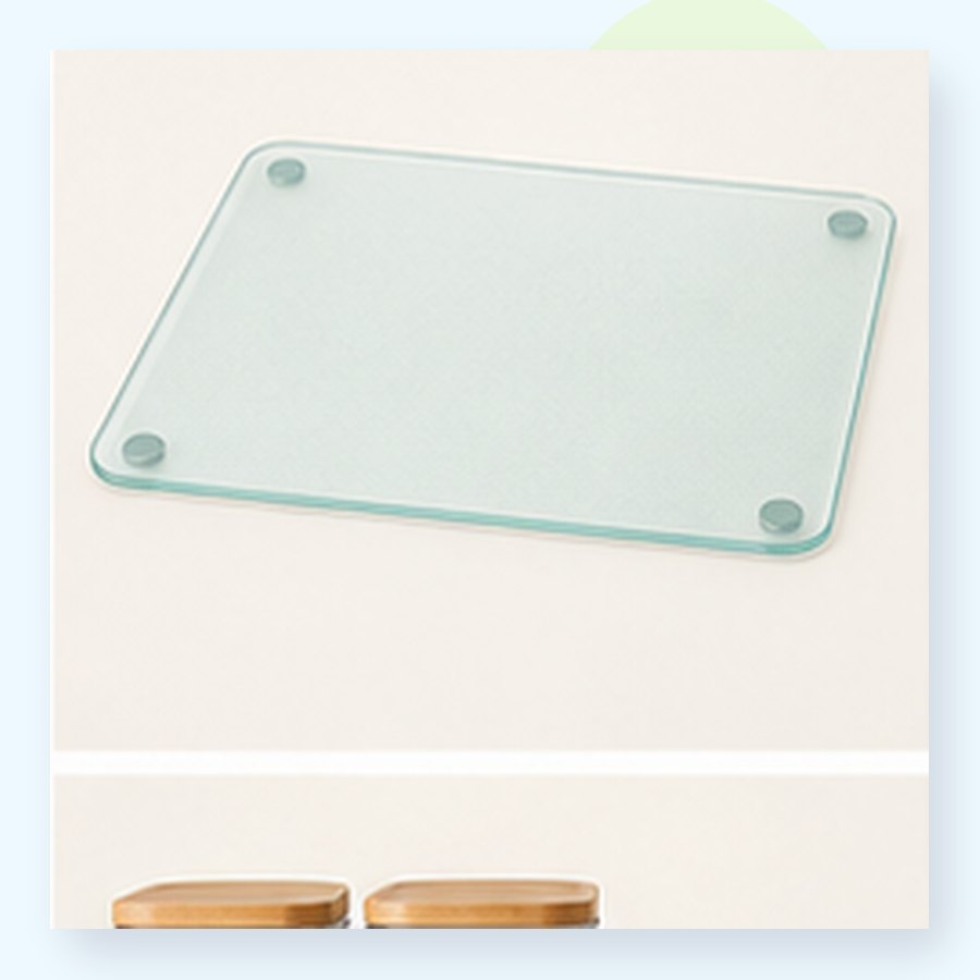 Kiwi Glass Cutting Board