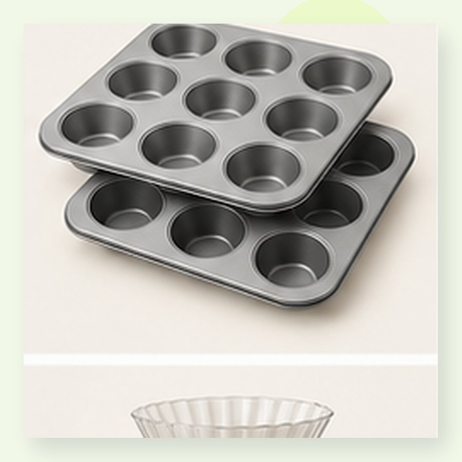 Kiwi Muffin Pan Set