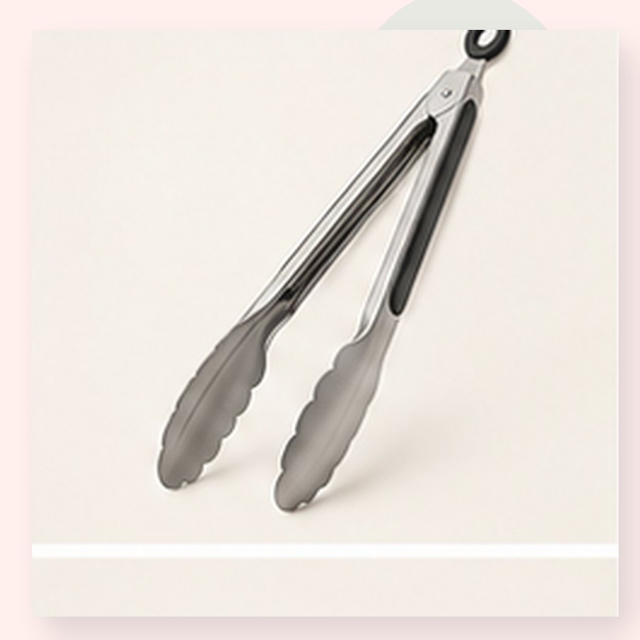 Luna Stainless Tongs