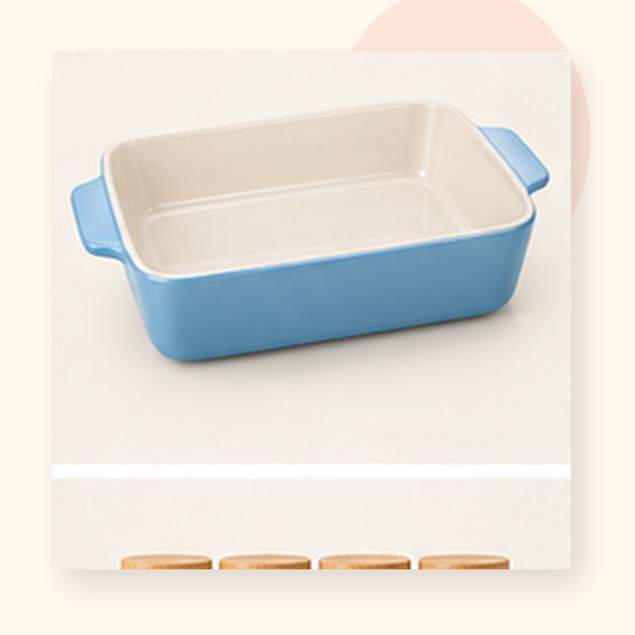 Mango Ceramic Baking Dish