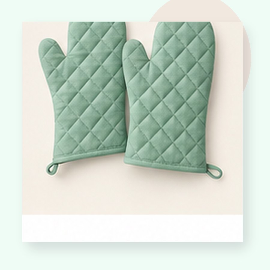 Mango Oven Mitt Pair