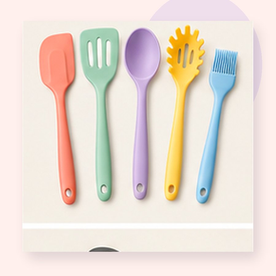 Nova Silicone Utensil Set
