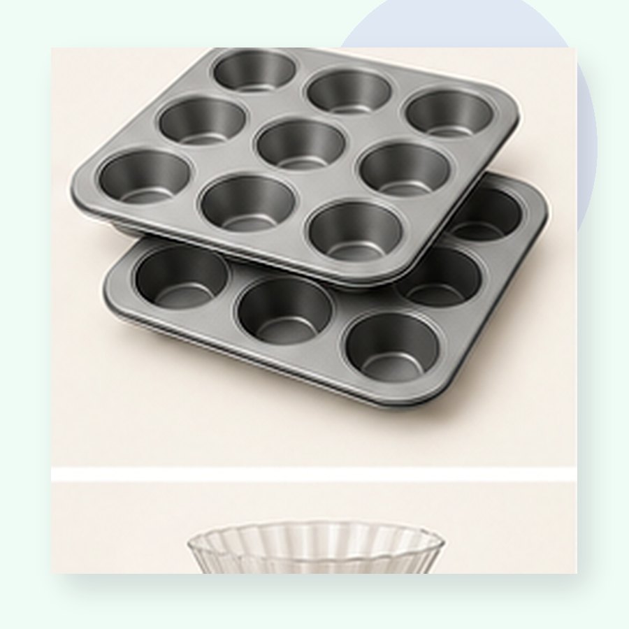 Nova Muffin Pan Set