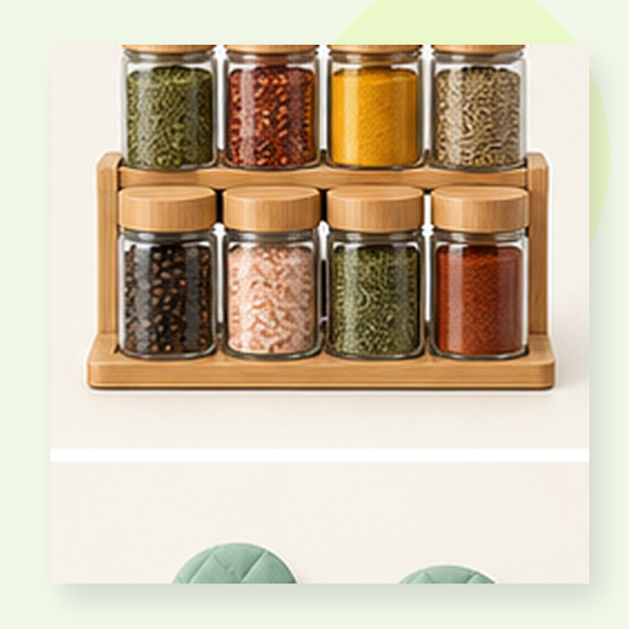 Olive Spice Jar Kit