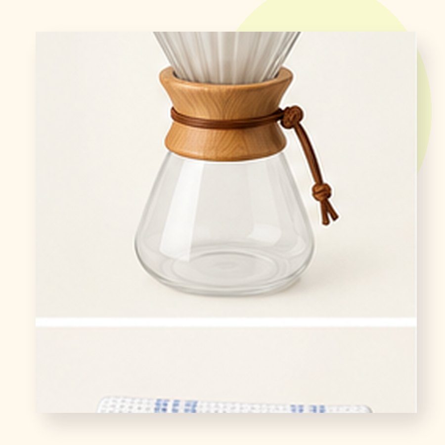 Olive Pour Over Coffee Set
