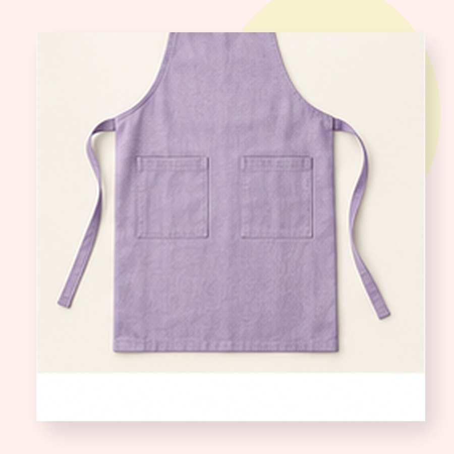 Olive Linen Apron