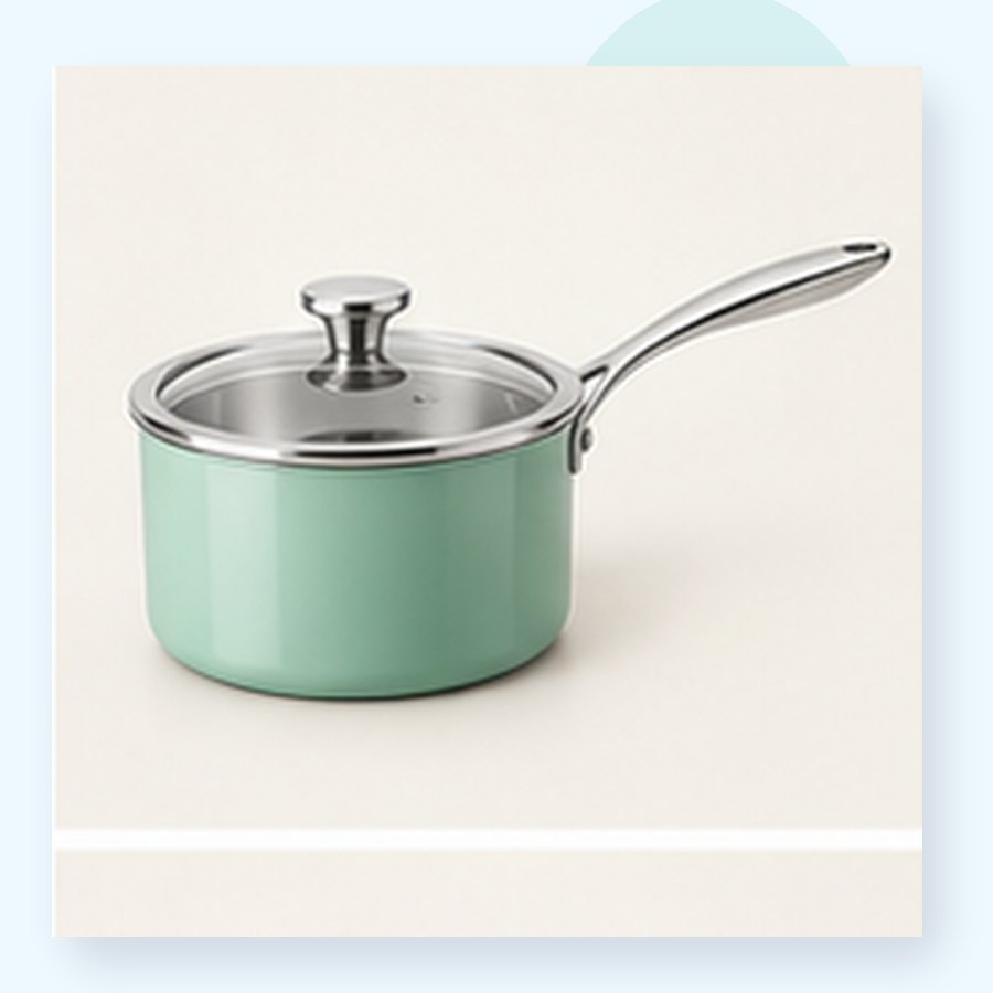 Peach Saucepan