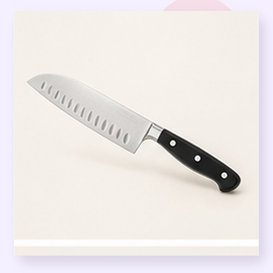 Quartz Santoku Knife