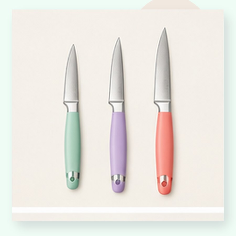 Quartz Paring Knife Set