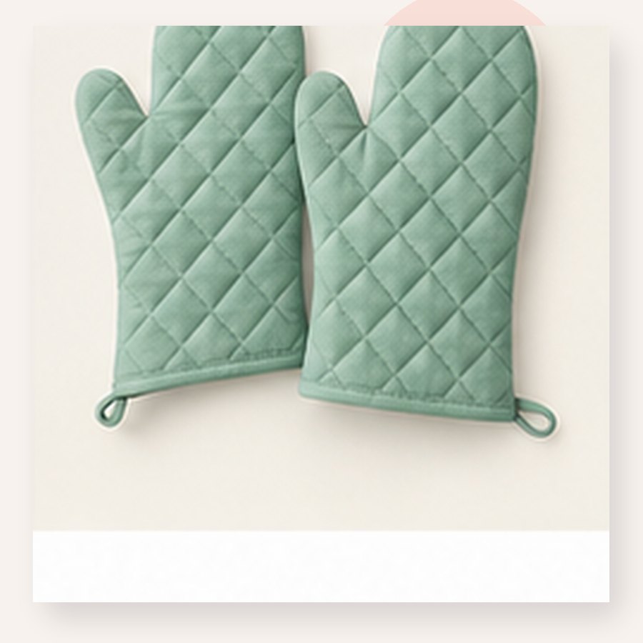 Quartz Oven Mitt Pair