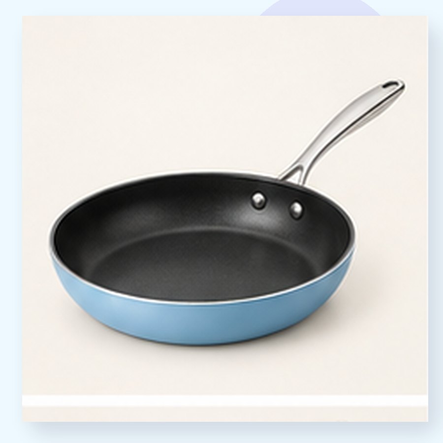 Rose Nonstick Fry Pan