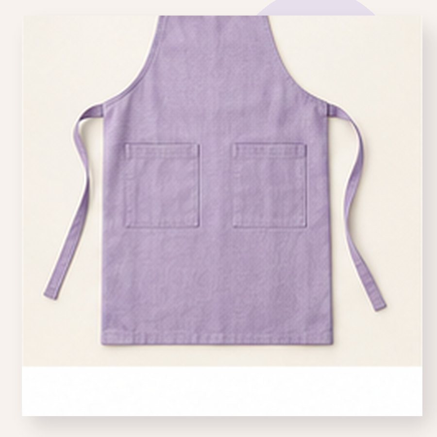 Rose Linen Apron