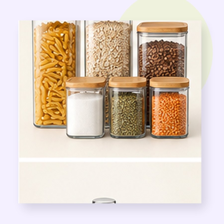Sage Pantry Container Set