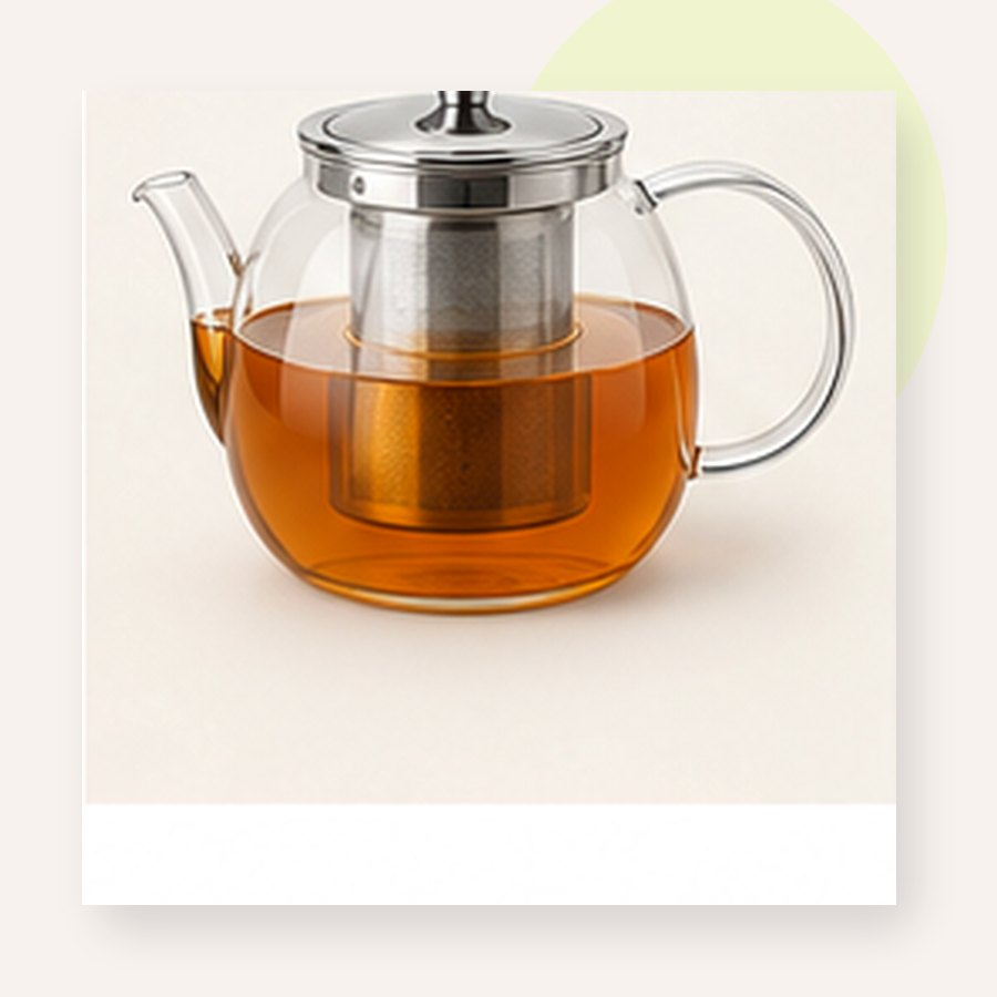 Sage Tea Infuser Pot