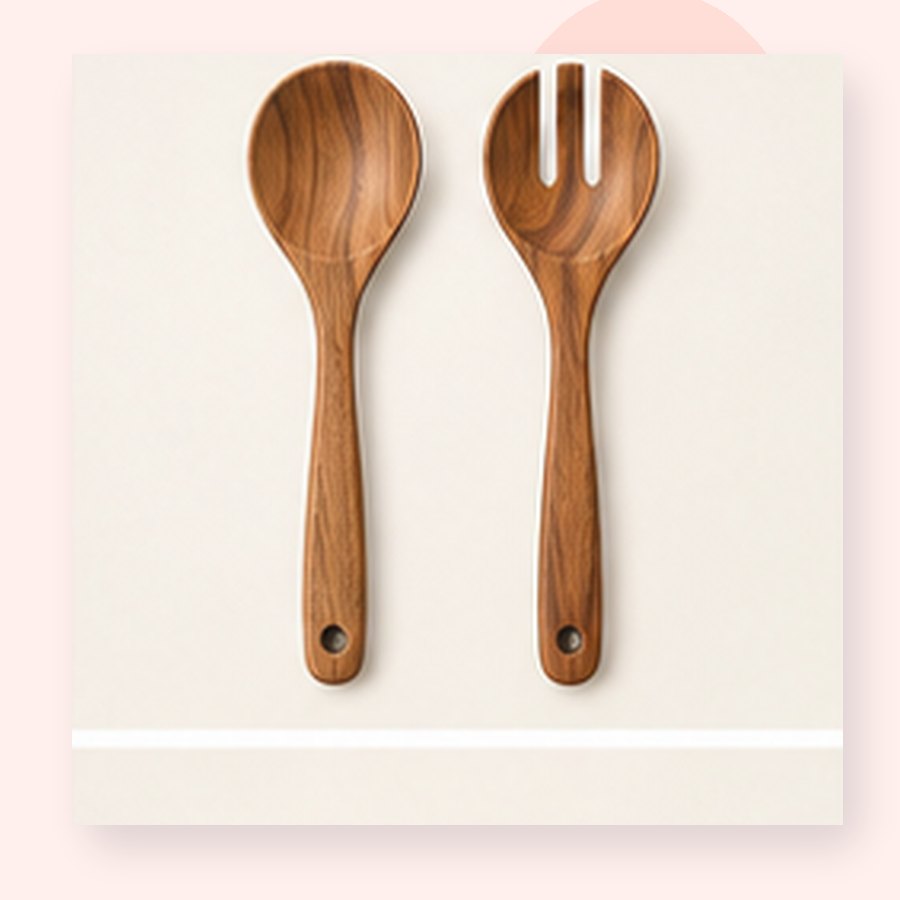Umber Acacia Serving Set