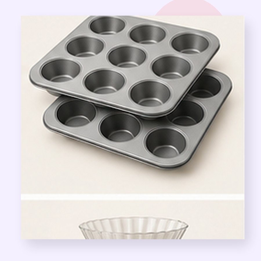 Umber Muffin Pan Set