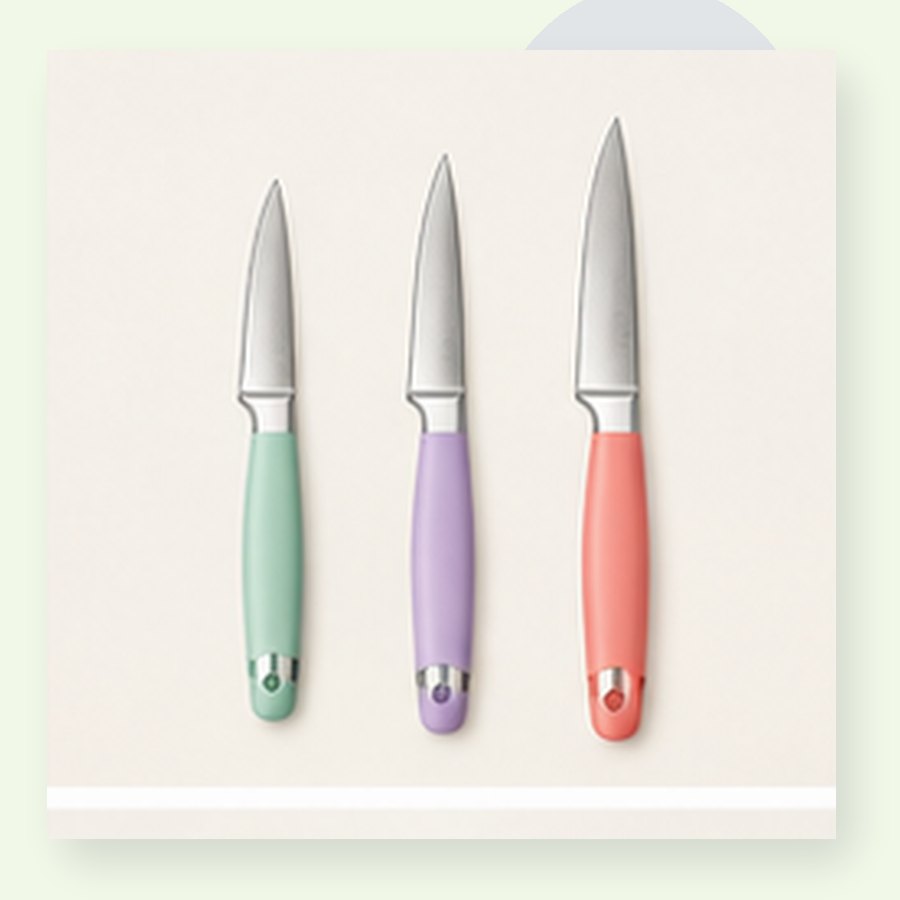Violet Paring Knife Set