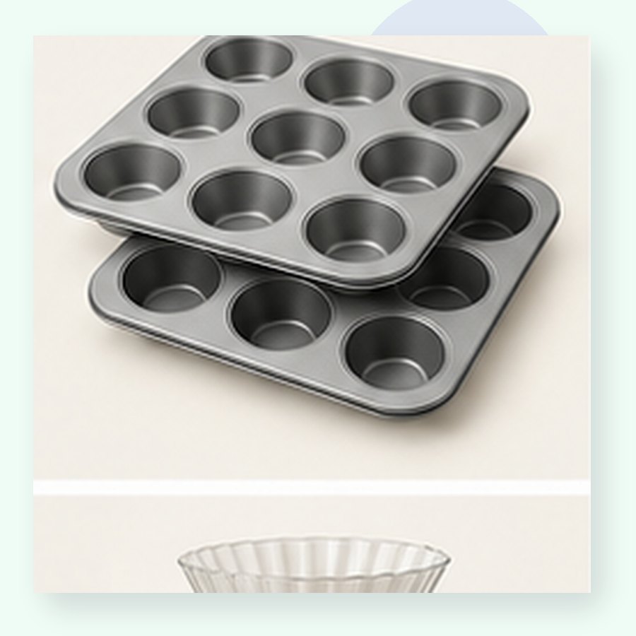 Violet Muffin Pan Set
