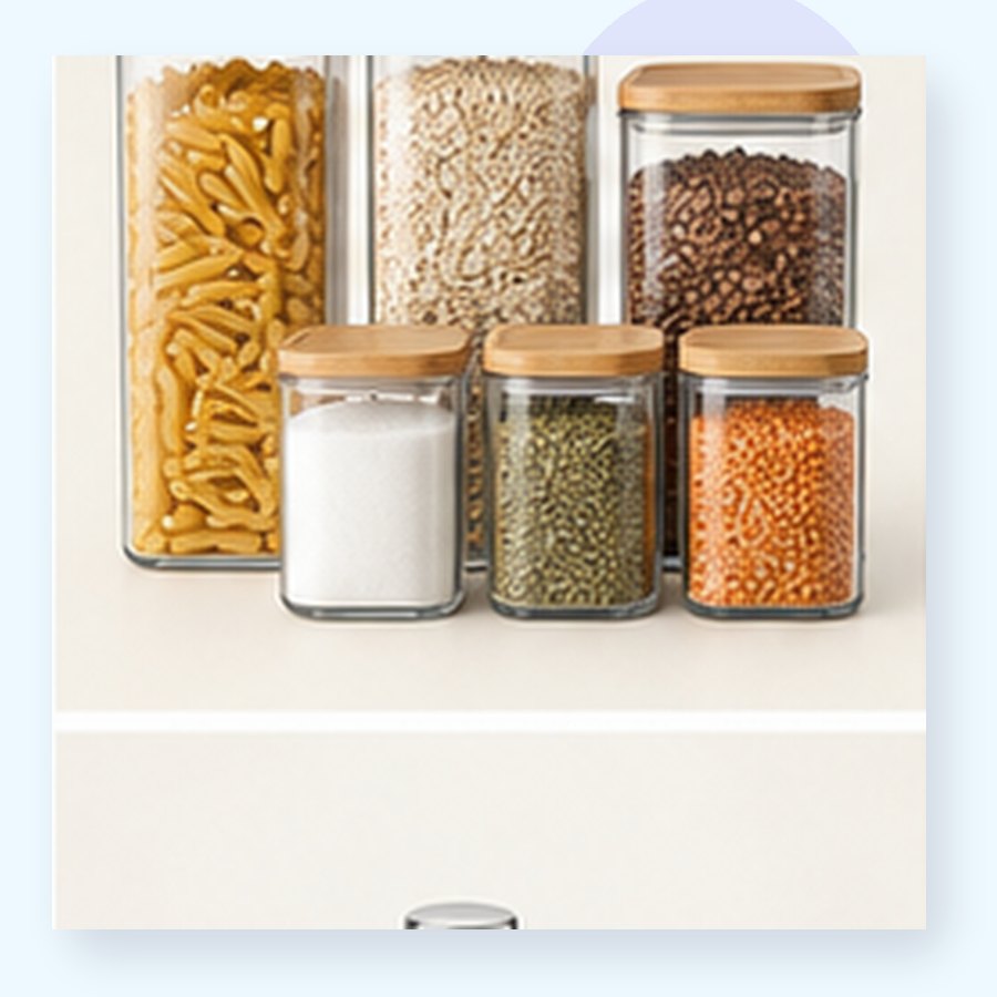 Violet Pantry Container Set