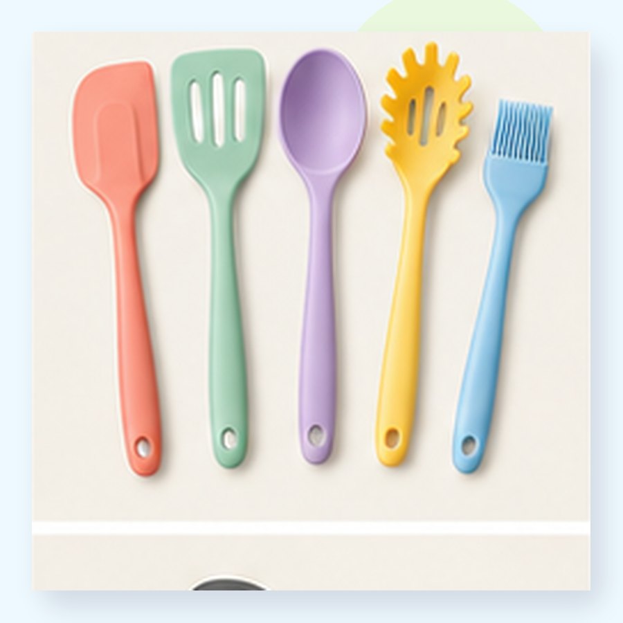 Willow Silicone Utensil Set