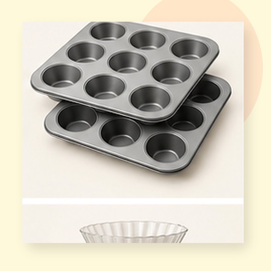 Yuzu Muffin Pan Set
