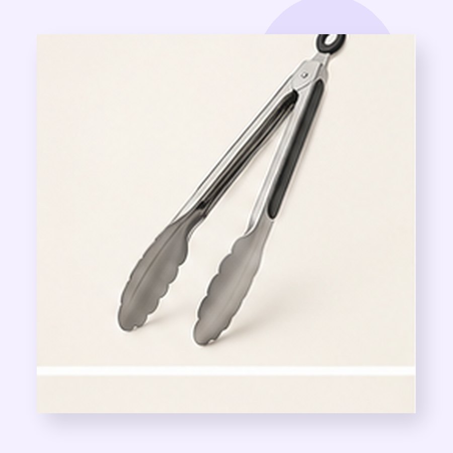 Zest Stainless Tongs