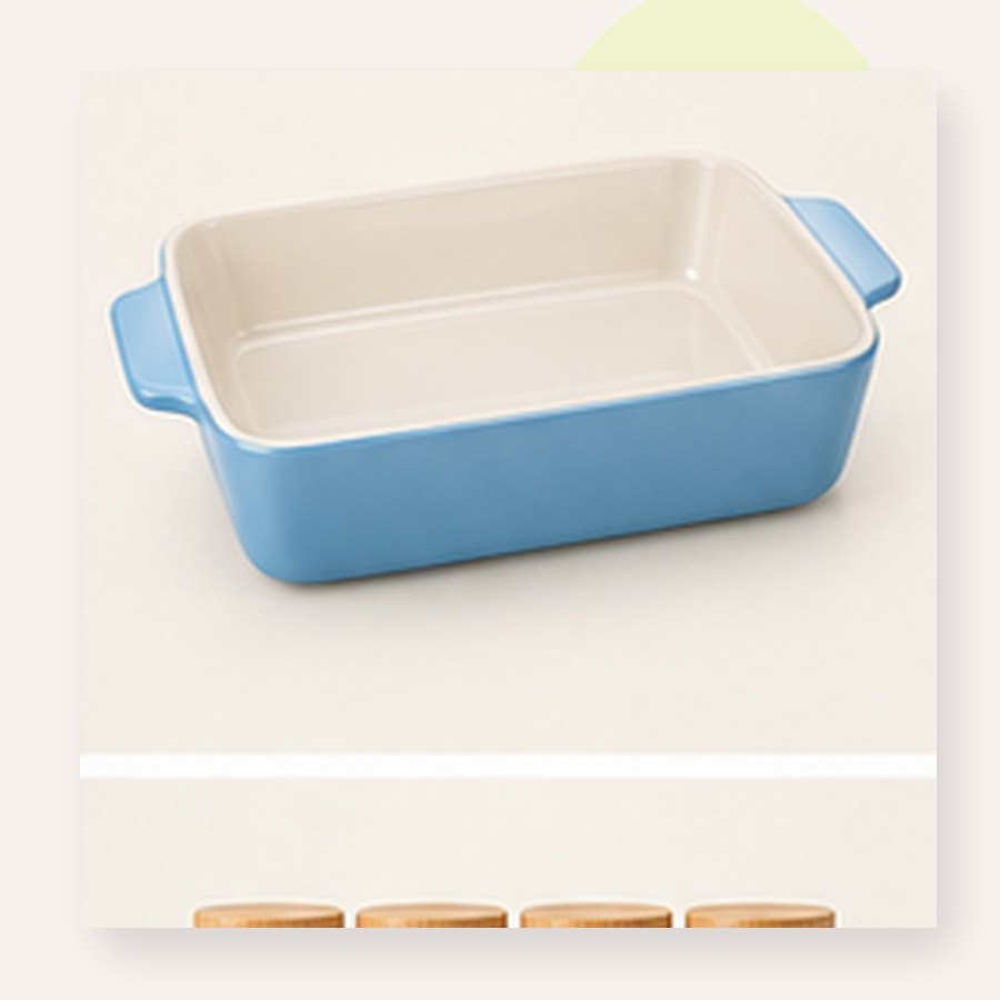 Bloom Ceramic Baking Dish